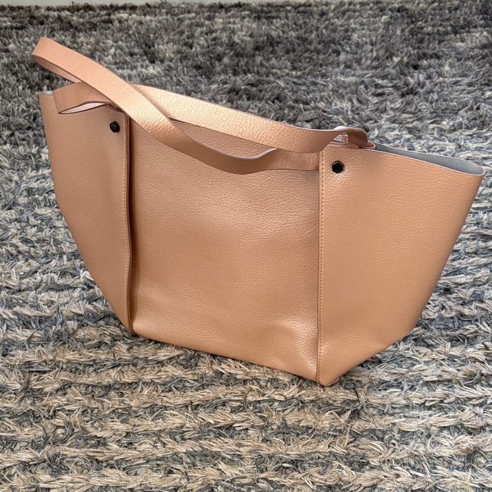 Neiman Marcus Large Tote Bag - Teal, Pink, Gray - Picture 7 of 13